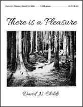 There is a Pleasure SATB choral sheet music cover